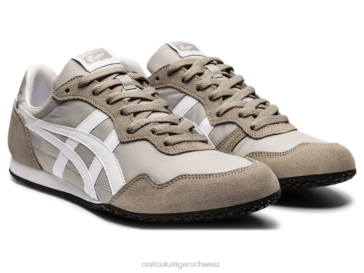 Onitsuka Tiger Serrano unisex austerngrau/weiß 8X88195 Schuhe