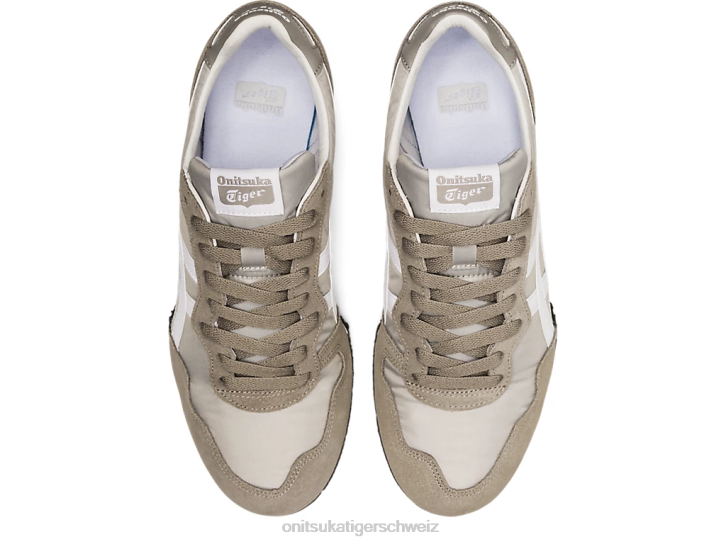 Onitsuka Tiger Serrano unisex austerngrau/weiß 8X88195 Schuhe