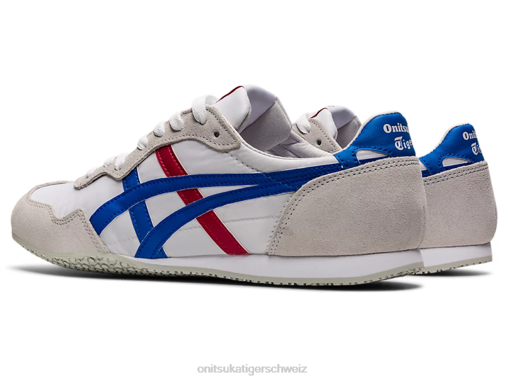 Onitsuka Tiger Serrano unisex weiß/directoireblau 8X88322 Schuhe