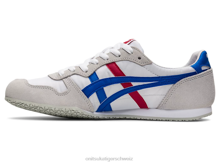 Onitsuka Tiger Serrano unisex weiß/directoireblau 8X88322 Schuhe