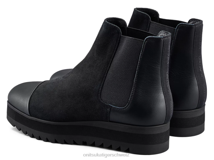 Onitsuka Tiger Side Gore Boot Hallo Frauen Schwarz/Carbon 8X88574 Schuhe