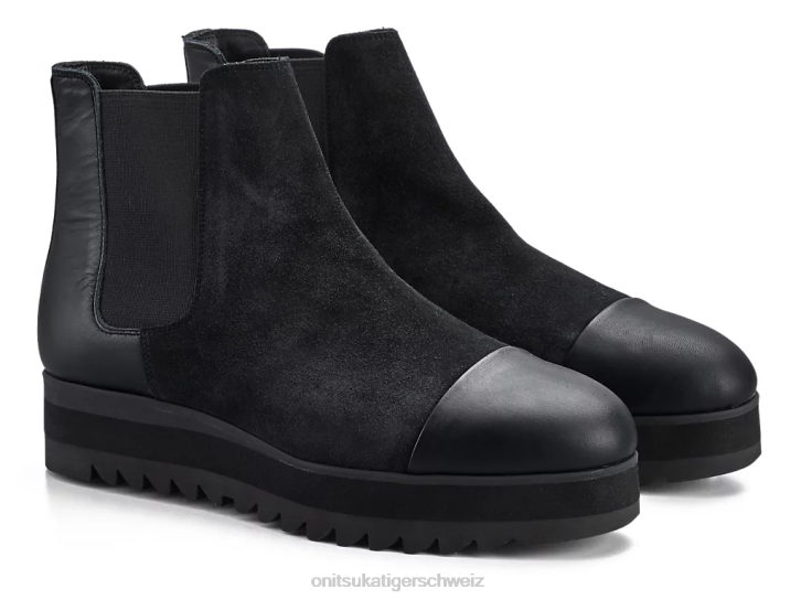 Onitsuka Tiger Side Gore Boot Hallo Frauen Schwarz/Carbon 8X88574 Schuhe