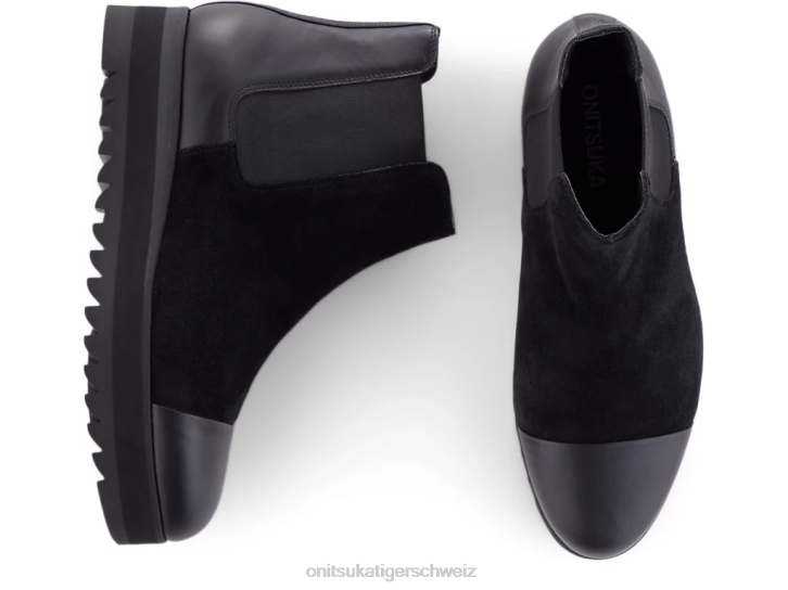 Onitsuka Tiger Side Gore Boot Hallo Frauen Schwarz/Carbon 8X88574 Schuhe