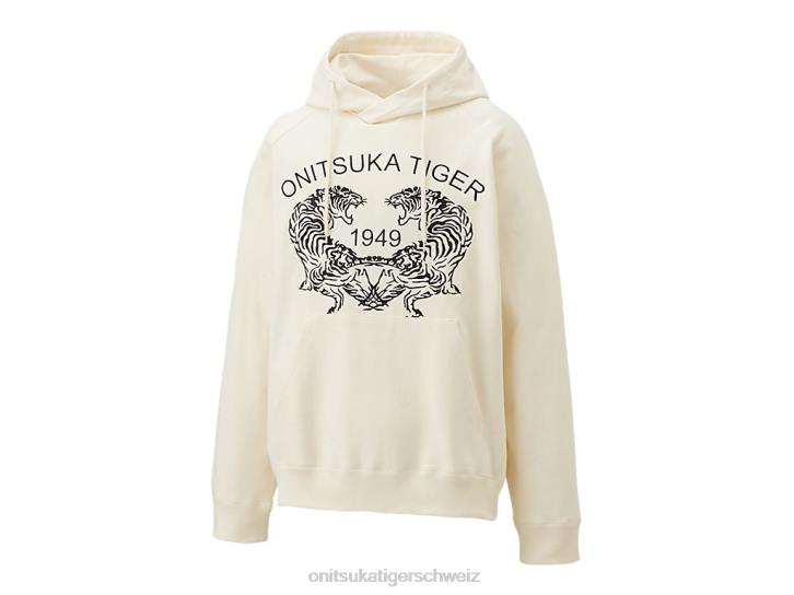 Onitsuka Tiger Sweat-Hoodie unisex Weiß 8X88398 Kleidung