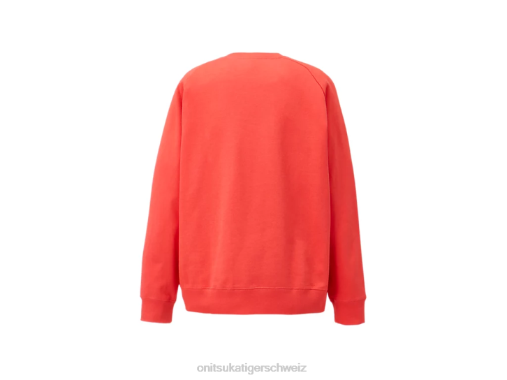 Onitsuka Tiger Sweat-Top Männer Rosa 8X88438 Kleidung
