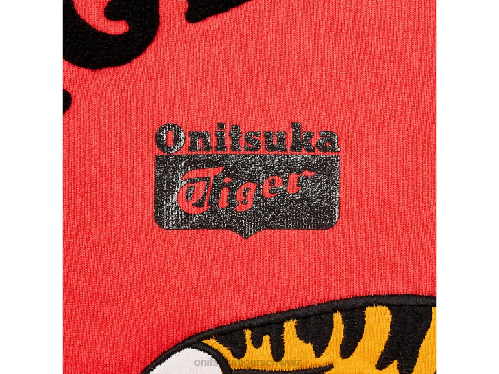 Onitsuka Tiger Sweat-Top Männer Rosa 8X88438 Kleidung