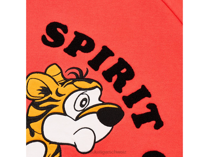 Onitsuka Tiger Sweat-Top Männer Rosa 8X88438 Kleidung