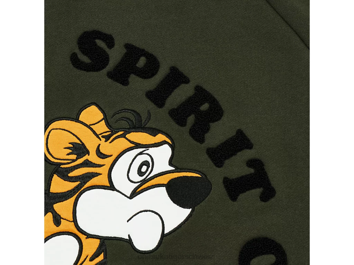 Onitsuka Tiger Sweat-Top Männer khaki 8X88450 Kleidung