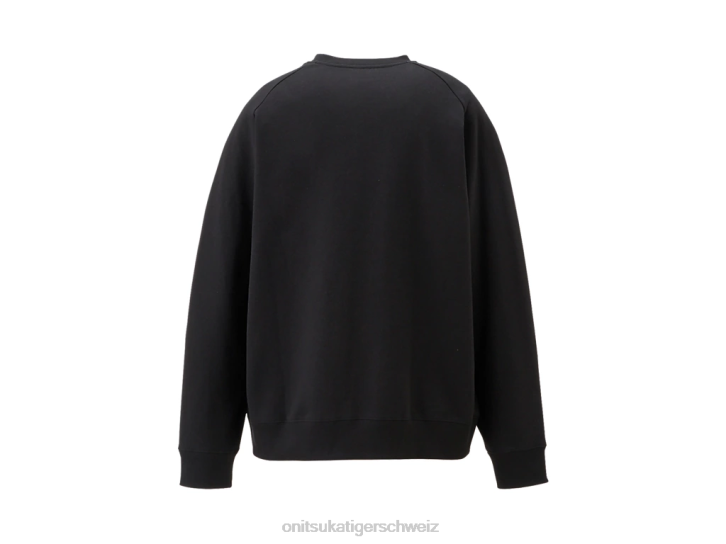 Onitsuka Tiger Sweat-Top unisex Schwarz 8X88394 Kleidung