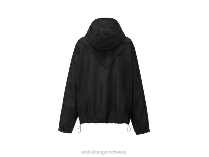 Onitsuka Tiger Track-Blouson Männer Schwarz 8X88456 Kleidung