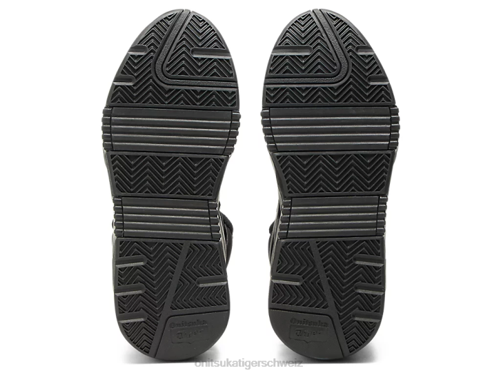 Onitsuka Tiger Trainer mit großem Logo gepufft unisex Schwarz 8X88203 Schuhe