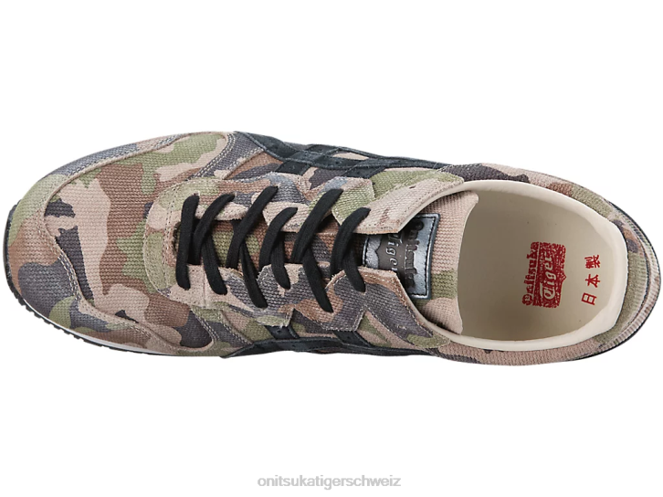 Onitsuka Tiger Verbündeter Deluxe unisex Jägergrün/Schwarz 8X88137 Schuhe