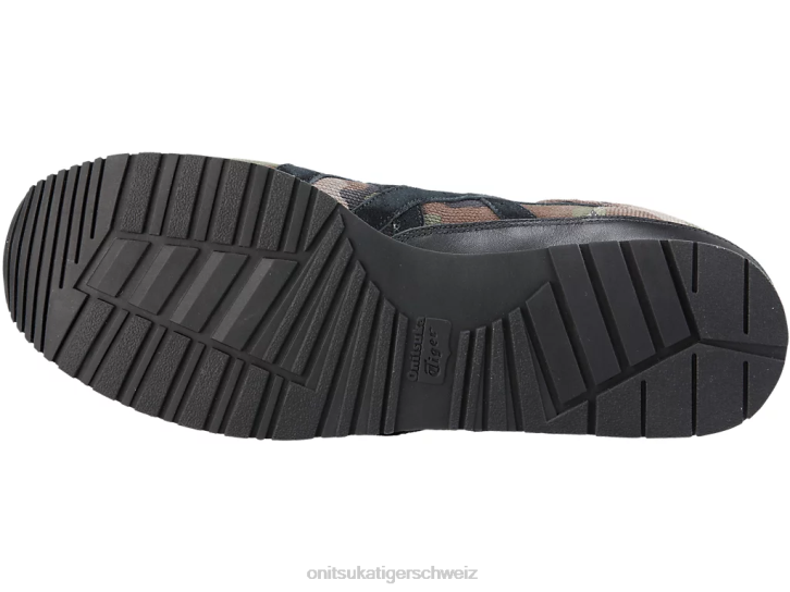 Onitsuka Tiger Verbündeter Deluxe unisex Jägergrün/Schwarz 8X88137 Schuhe