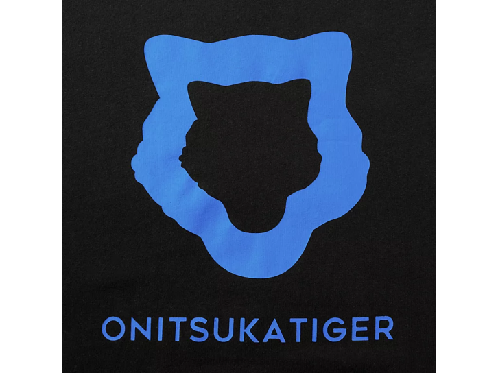 Onitsuka Tiger WS-Grafik-T-Shirt Frauen Schwarz 8X88612 Kleidung