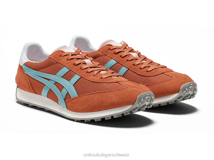 Onitsuka Tiger edr 78 unisex pikantes Orange/staubiges Türkis 8X8881 Schuhe