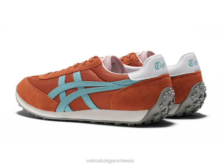 Onitsuka Tiger edr 78 unisex pikantes Orange/staubiges Türkis 8X8881 Schuhe