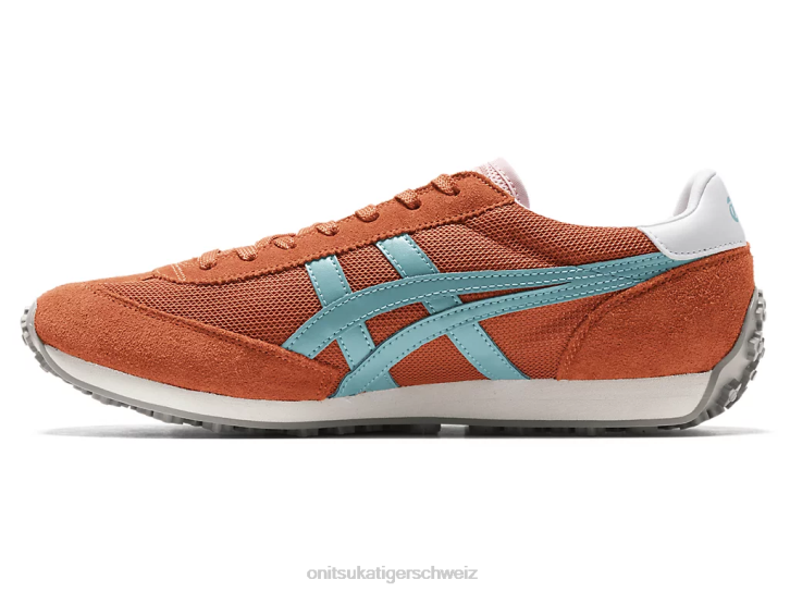 Onitsuka Tiger edr 78 unisex pikantes Orange/staubiges Türkis 8X8881 Schuhe