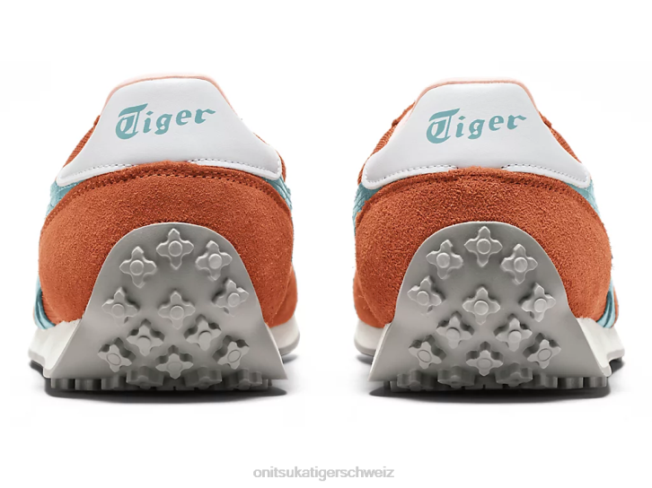 Onitsuka Tiger edr 78 unisex pikantes Orange/staubiges Türkis 8X8881 Schuhe