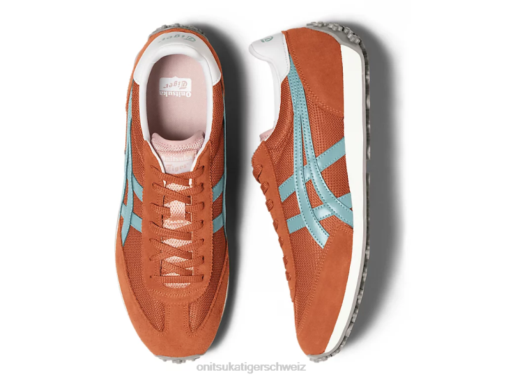 Onitsuka Tiger edr 78 unisex pikantes Orange/staubiges Türkis 8X8881 Schuhe