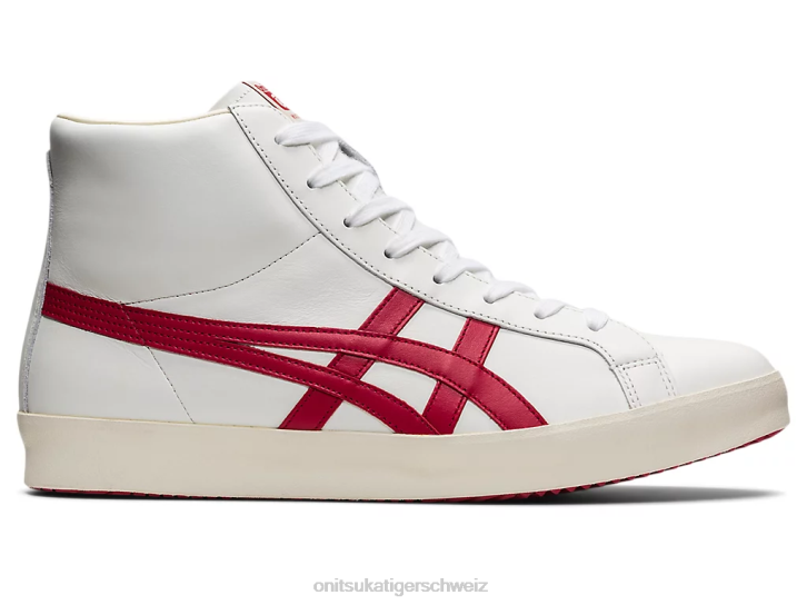 Onitsuka Tiger fabre hallo nm unisex weiß/klassisches rot 8X88138 Schuhe