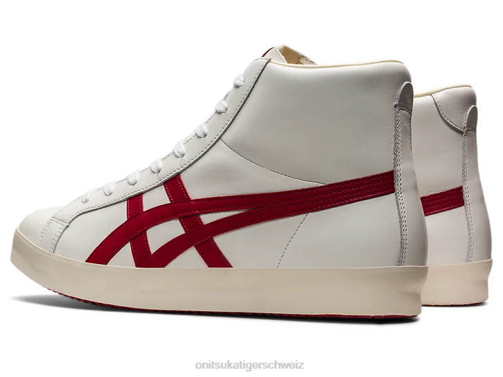 Onitsuka Tiger fabre hallo nm unisex weiß/klassisches rot 8X88138 Schuhe