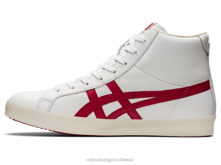 Onitsuka Tiger fabre hallo nm unisex weiß/klassisches rot 8X88138 Schuhe