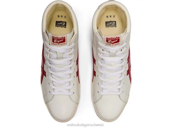 Onitsuka Tiger fabre hallo nm unisex weiß/klassisches rot 8X88138 Schuhe