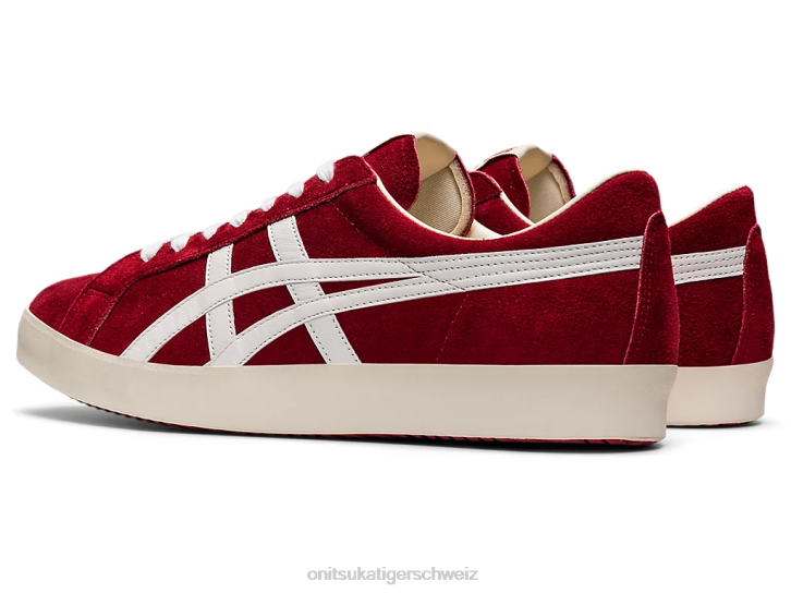 Onitsuka Tiger fabre nm unisex klassisches Rot/Weiß 8X88307 Schuhe