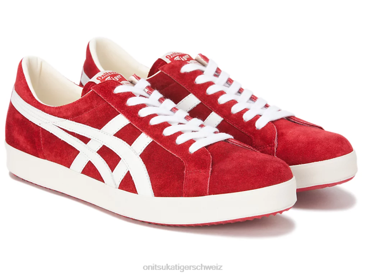 Onitsuka Tiger fabre nm unisex klassisches Rot/Weiß 8X88307 Schuhe