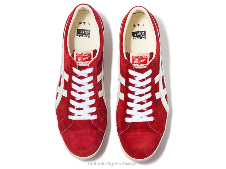 Onitsuka Tiger fabre nm unisex klassisches Rot/Weiß 8X88307 Schuhe