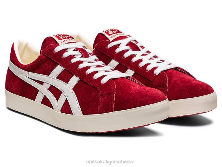 Onitsuka Tiger fabre nm unisex klassisches Rot/Weiß 8X88307 Schuhe