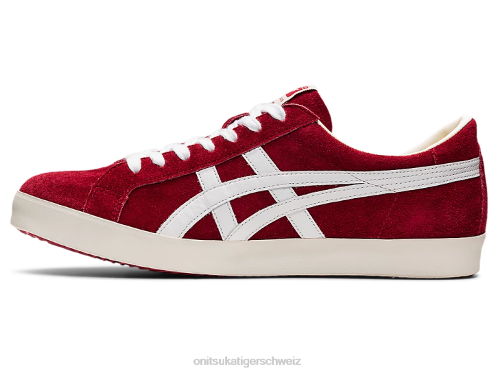 Onitsuka Tiger fabre nm unisex klassisches Rot/Weiß 8X88307 Schuhe