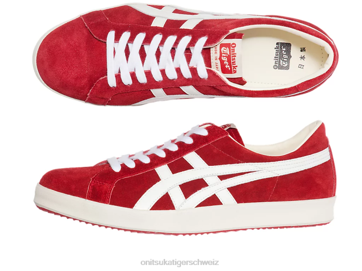 Onitsuka Tiger fabre nm unisex klassisches Rot/Weiß 8X88307 Schuhe
