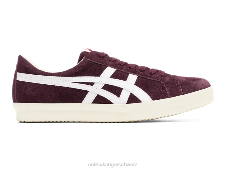 Onitsuka Tiger fabre nm unisex tiefes Mars/Weiß 8X88142 Schuhe