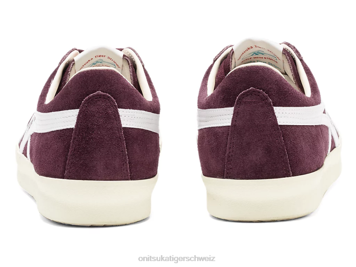 Onitsuka Tiger fabre nm unisex tiefes Mars/Weiß 8X88142 Schuhe