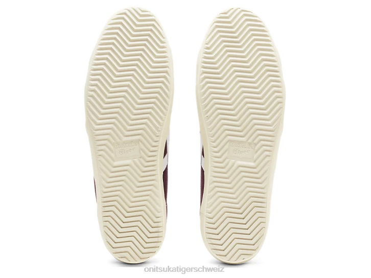 Onitsuka Tiger fabre nm unisex tiefes Mars/Weiß 8X88142 Schuhe