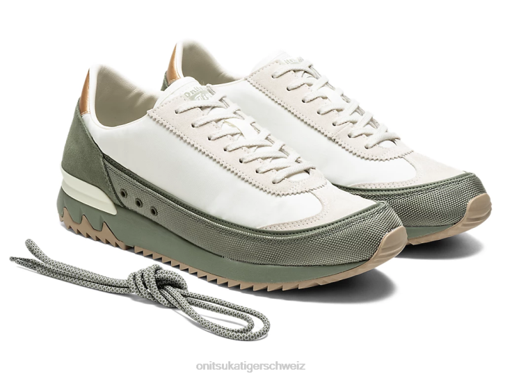 Onitsuka Tiger hsinti unisex Creme/Flechtengrün 8X88345 Schuhe