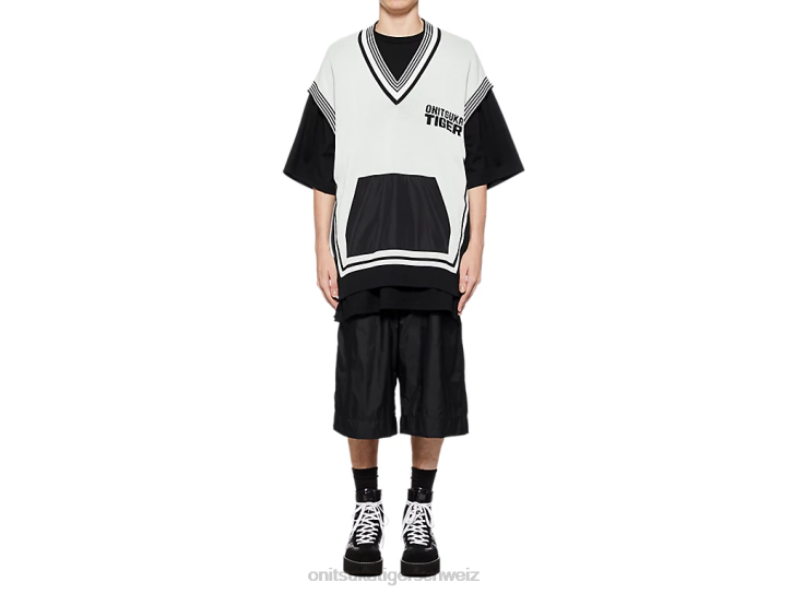 Onitsuka Tiger kurze Hose Männer Schwarz 8X88463 Kleidung