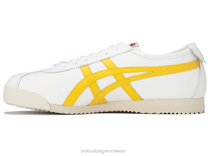 Onitsuka Tiger locker machen nm unisex Weiß Gelb 8X88255 Schuhe
