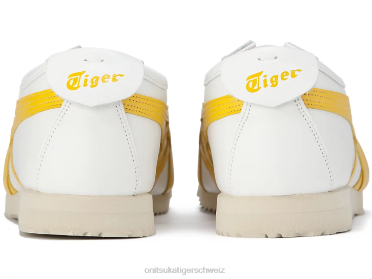 Onitsuka Tiger locker machen nm unisex Weiß Gelb 8X88255 Schuhe