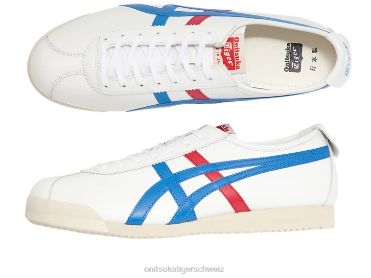 Onitsuka Tiger locker machen nm unisex weiß/directoireblau 8X88304 Schuhe