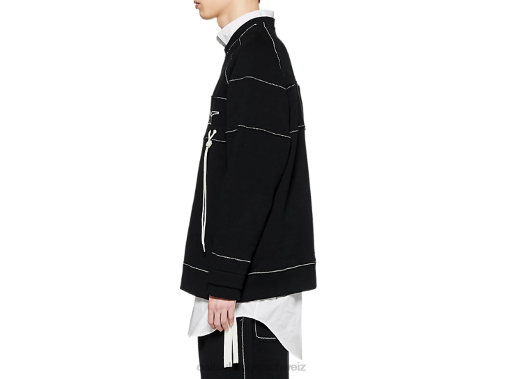 Onitsuka Tiger ls top unisex Schwarz 8X88405 Kleidung