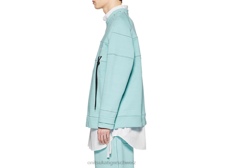 Onitsuka Tiger ls top unisex hellblau 8X88396 Kleidung