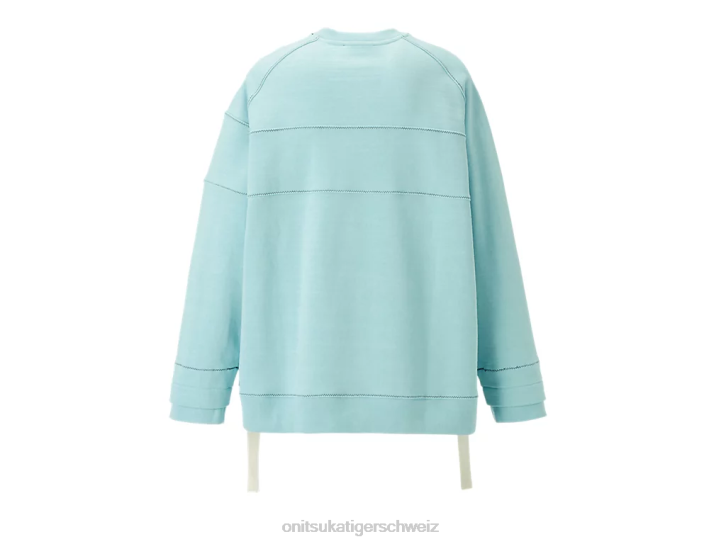 Onitsuka Tiger ls top unisex hellblau 8X88396 Kleidung