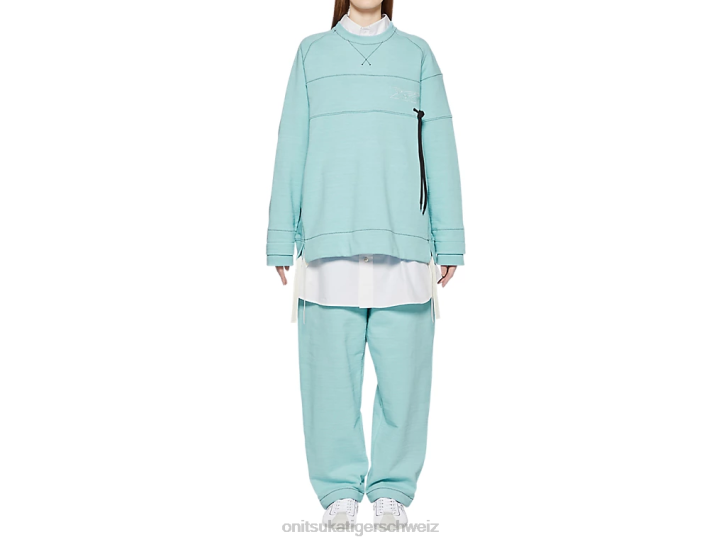 Onitsuka Tiger ls top unisex hellblau 8X88396 Kleidung