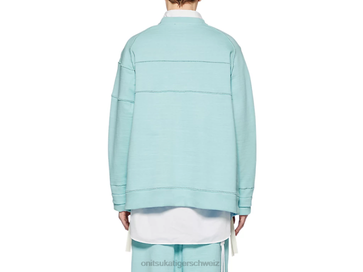 Onitsuka Tiger ls top unisex hellblau 8X88396 Kleidung