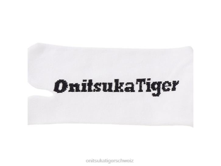 Onitsuka Tiger mittlere Socken unisex Weiß 8X88503 Zubehör