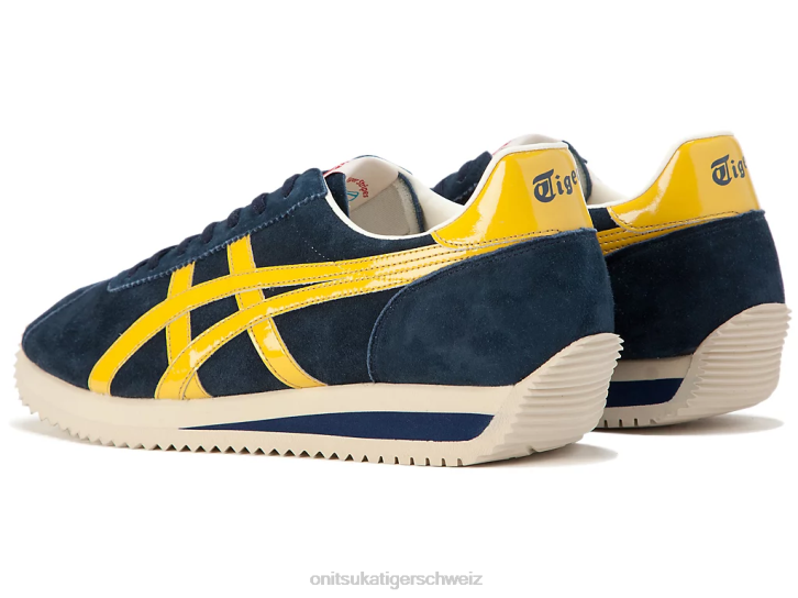 Onitsuka Tiger moal 77 nm unisex Peacoat/Gelb 8X88296 Schuhe