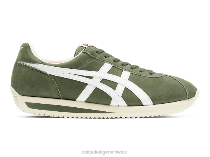 Onitsuka Tiger moal 77 nm unisex bronzegrün/weiß 8X88173 Schuhe