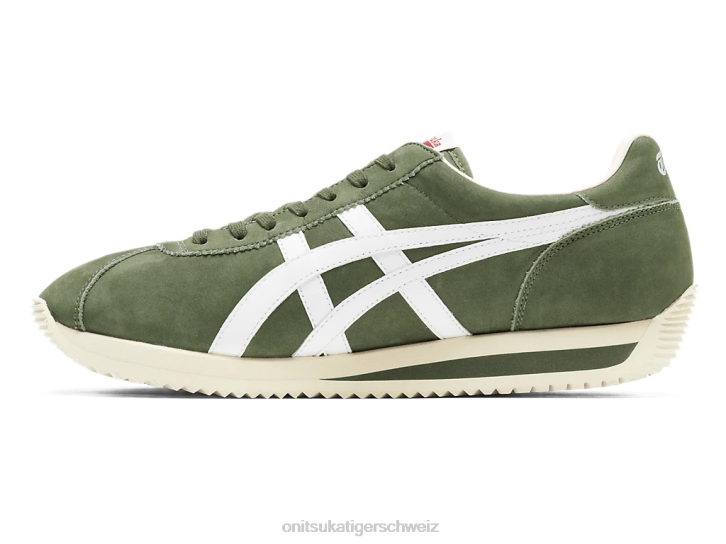 Onitsuka Tiger moal 77 nm unisex bronzegrün/weiß 8X88173 Schuhe